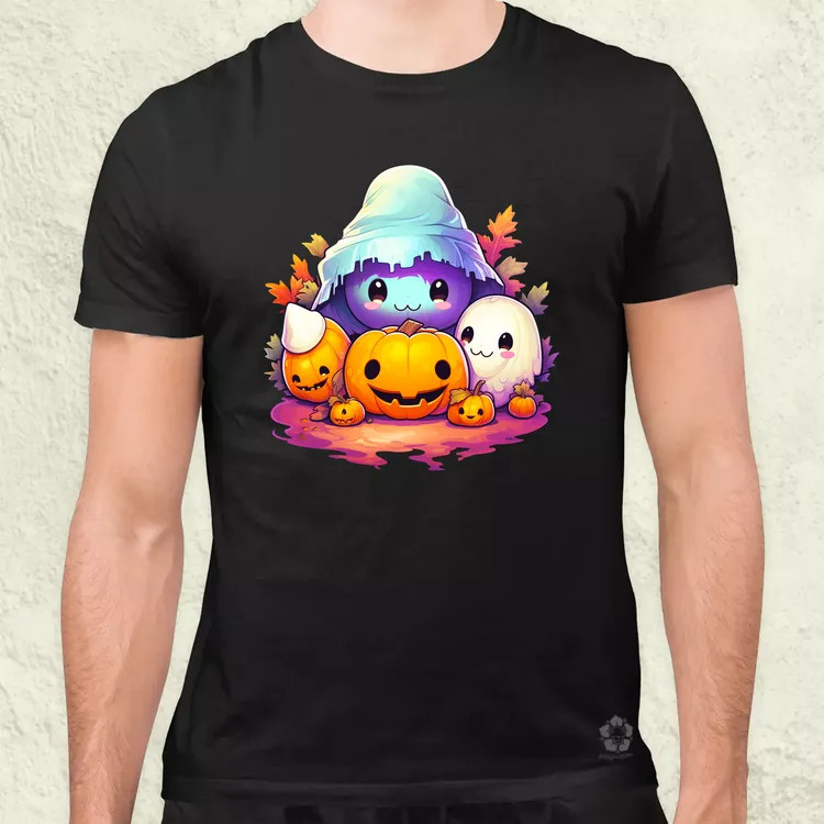 Cuki Halloween v7 férfi póló