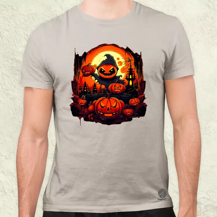 Cuki Halloween v8 férfi póló