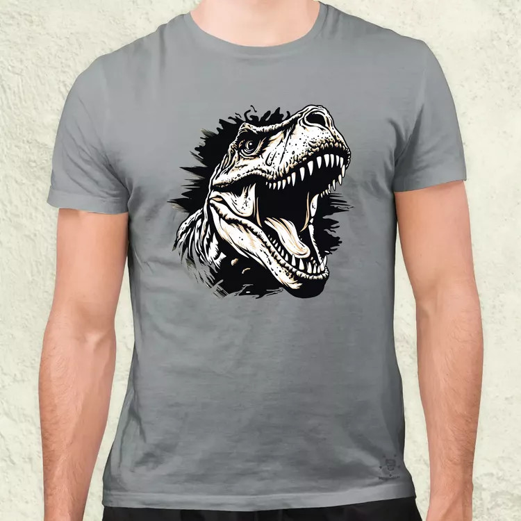 Monochrome T-rex v1 férfi póló