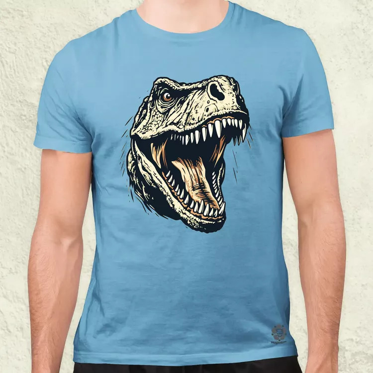 Monochrome T-rex v2 férfi póló
