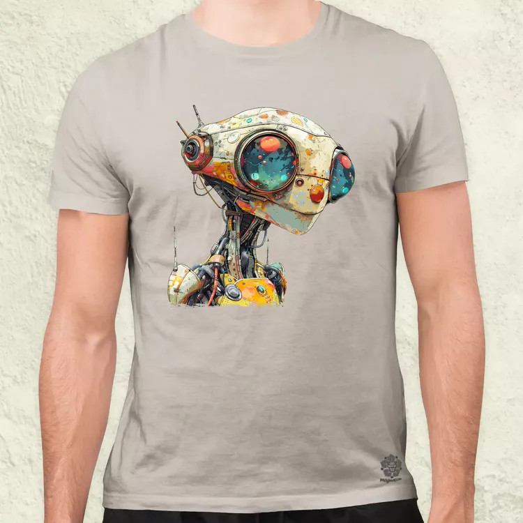 Robot lény v2 férfi póló
