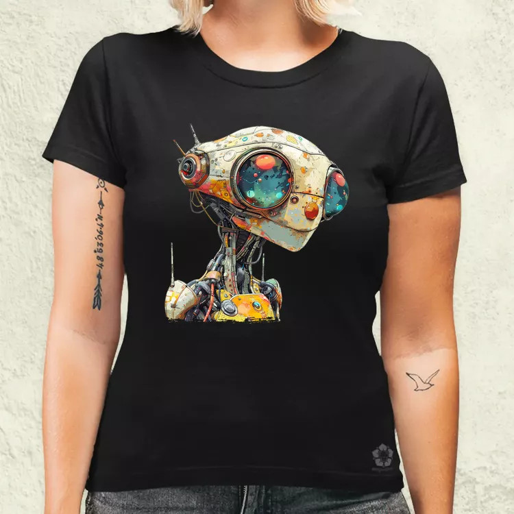 Robot lény v2 női póló