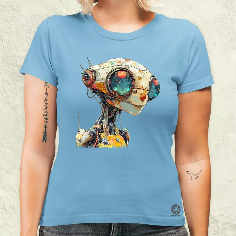 Robot lény v2 női póló