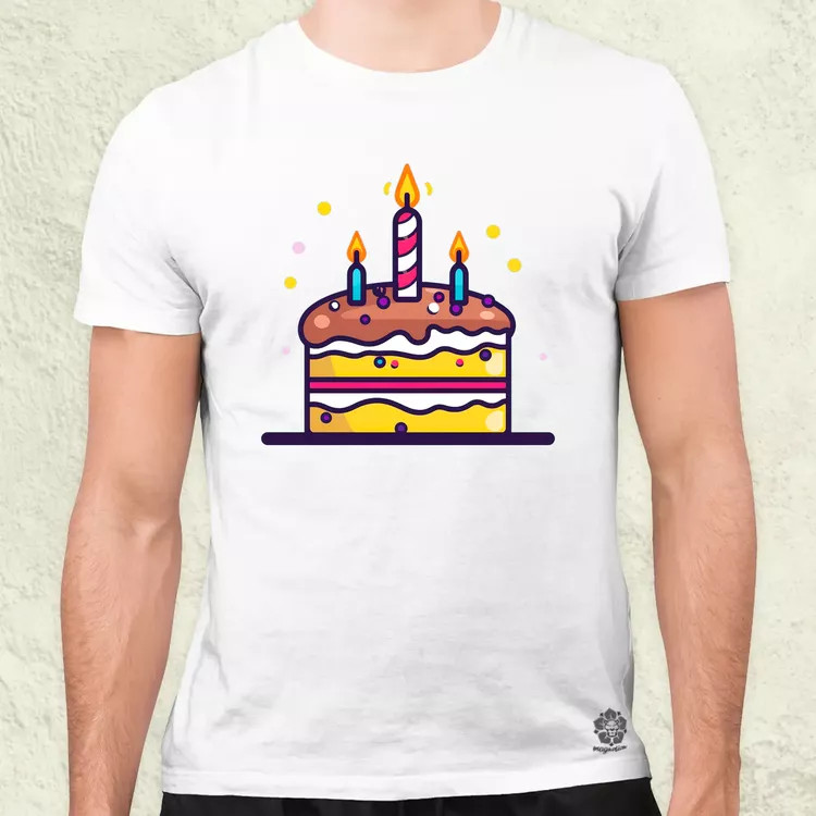 Vektor torta v1 férfi póló
