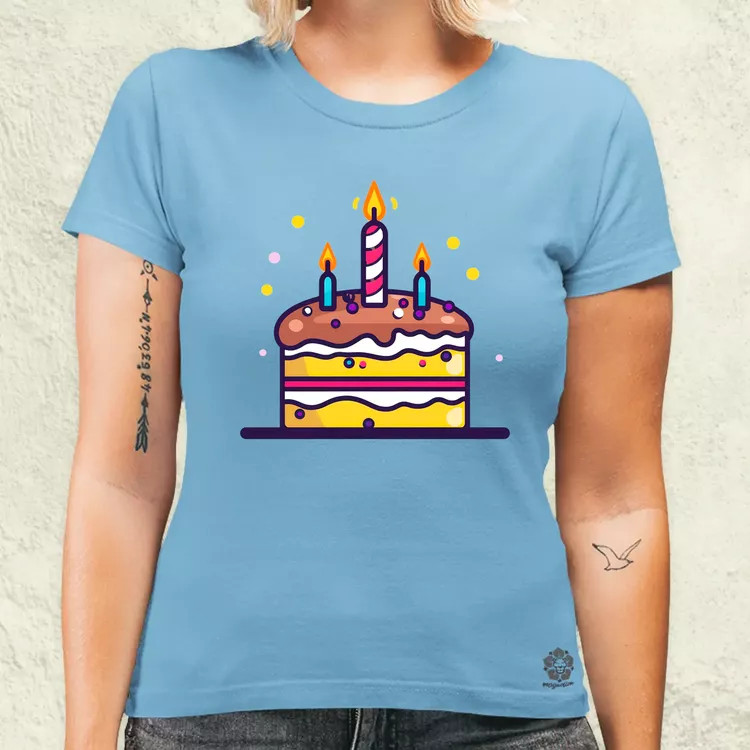 Vektor torta v1 női póló