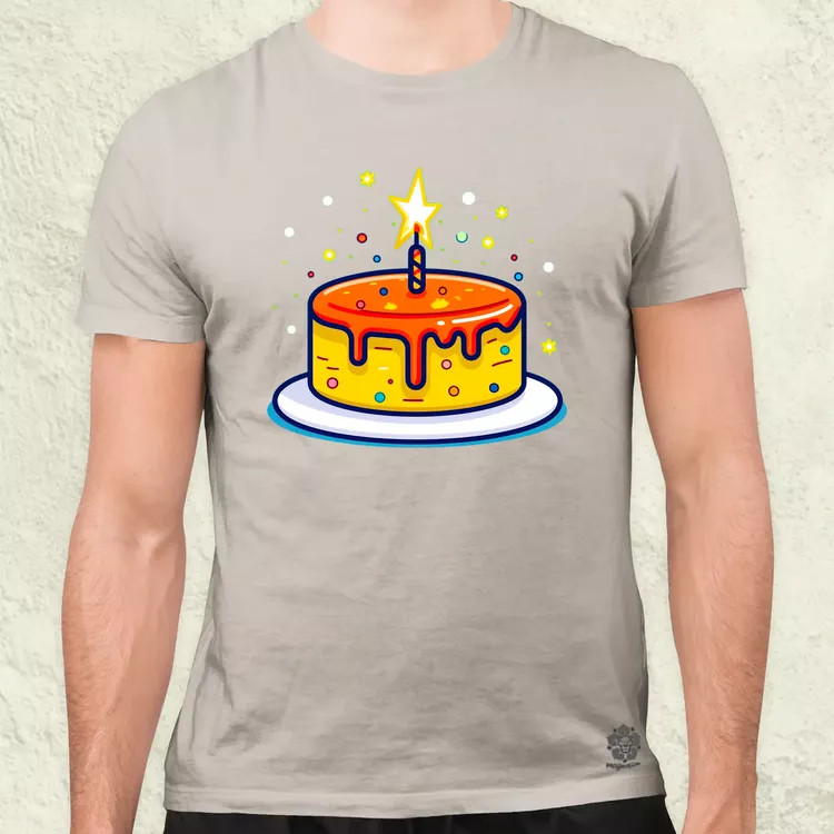 Vektor torta v4 férfi póló