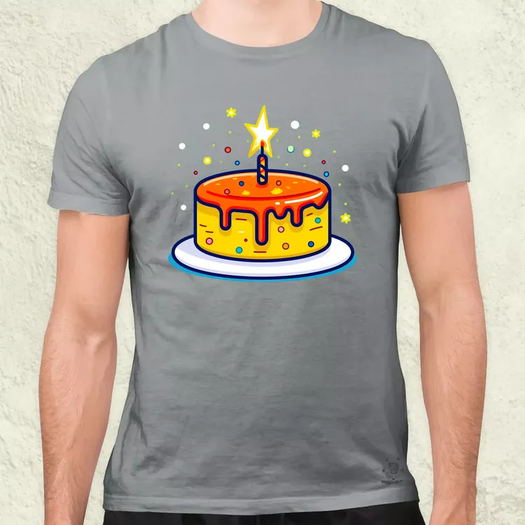Vektor torta v4 férfi póló