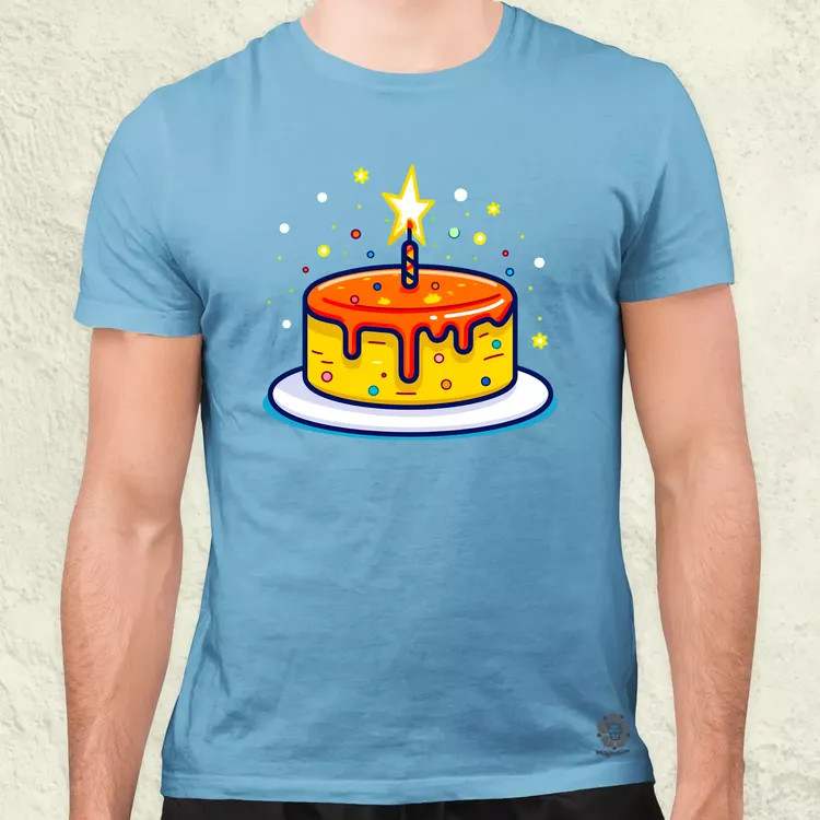 Vektor torta v4 férfi póló