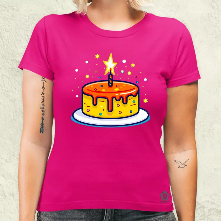 Vektor torta v4 női póló