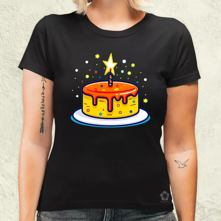 Vektor torta v4 női póló