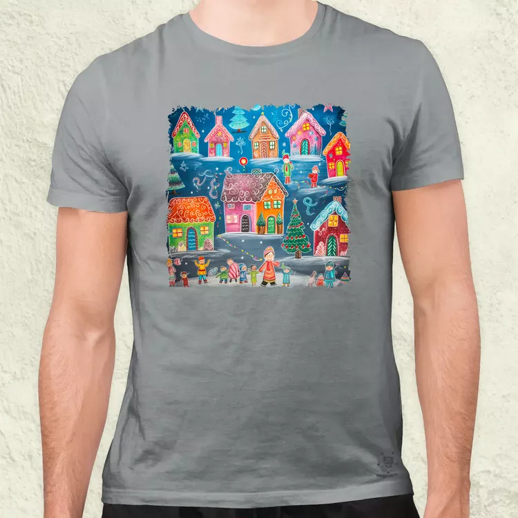 XMAS gyerekrajz v1 férfi póló