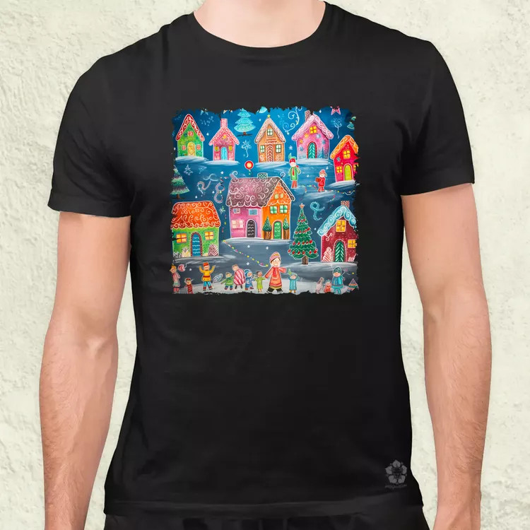 XMAS gyerekrajz v1 férfi póló