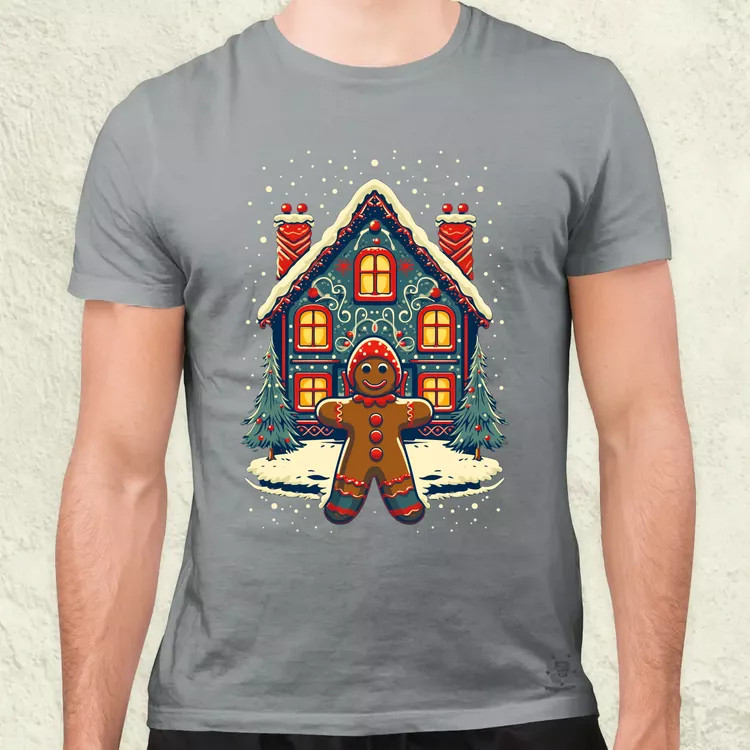 XMAS mézeskalács v1 férfi póló