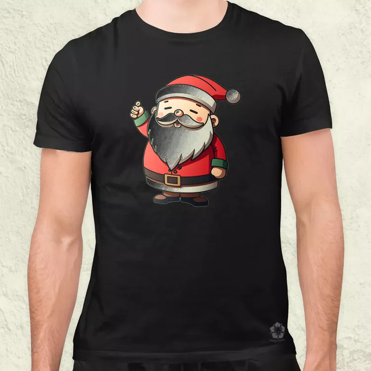 Xmas Mikulás v2 férfi póló