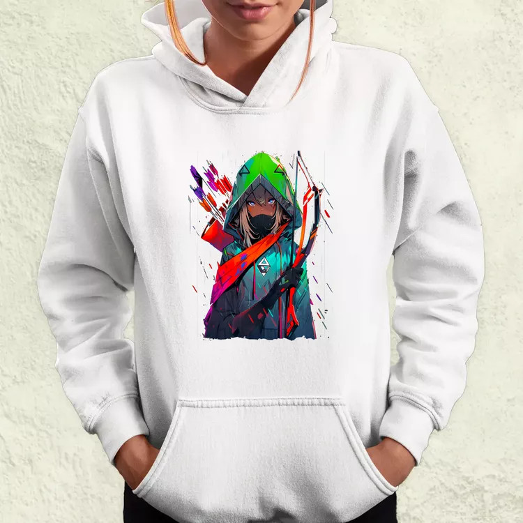 Anime íjász v1 női pulóver