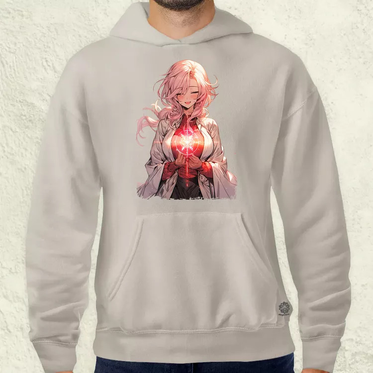 Anime varázslónő v1 férfi pulóver