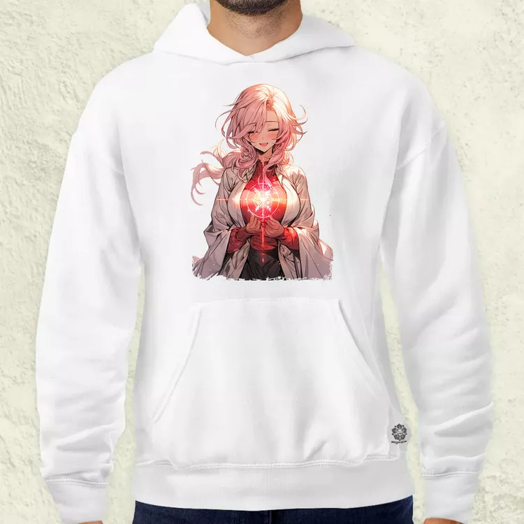 Anime varázslónő v1 férfi pulóver