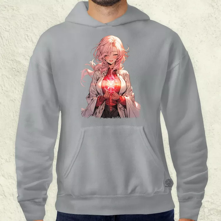Anime varázslónő v1 férfi pulóver