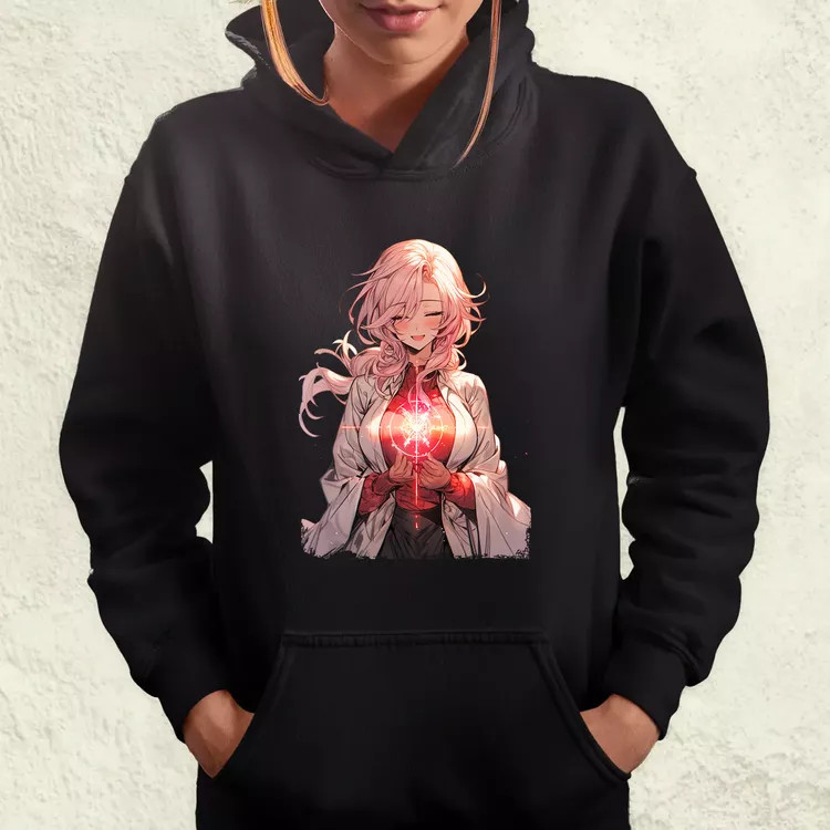 Anime varázslónő v1 női pulóver