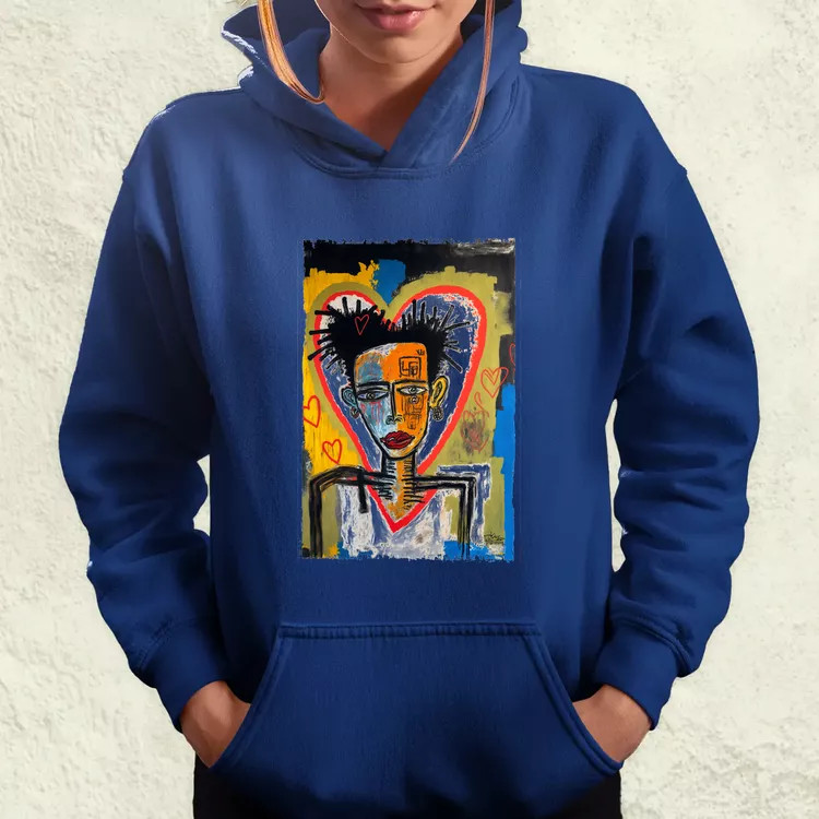 Basquiat digitális művészet v2 női pulóver