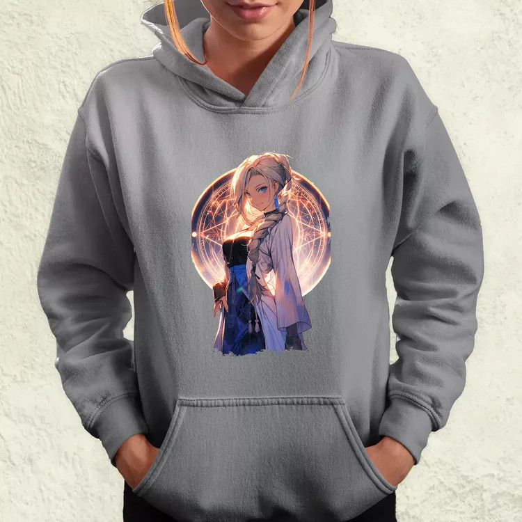 Anime varázslónő v7 női pulóver