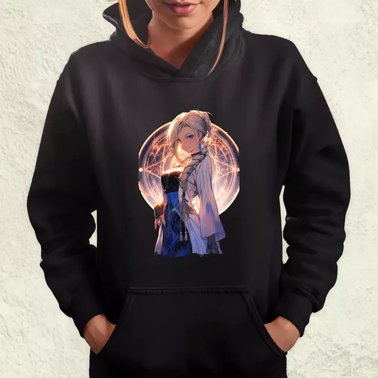 Anime varázslónő v7 női pulóver