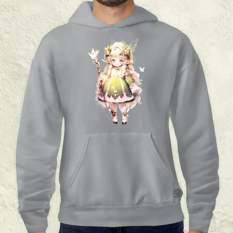 Chibi elf hercegnő v2 férfi pulóver