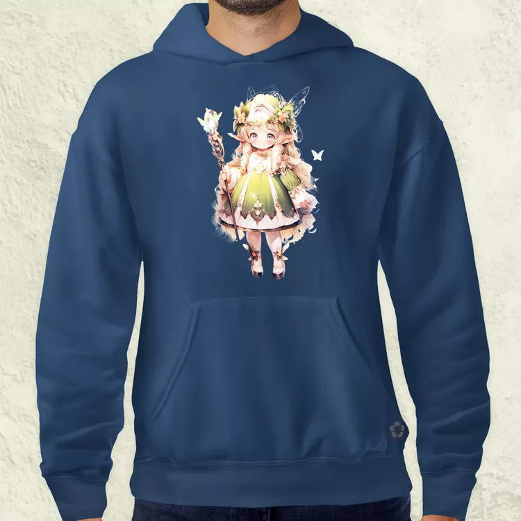 Chibi elf hercegnő v2 férfi pulóver