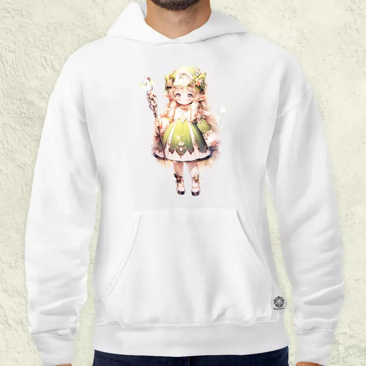 Chibi elf hercegnő v2 férfi pulóver