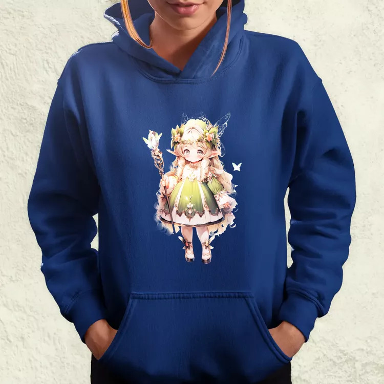 Chibi elf hercegnő v2 női pulóver