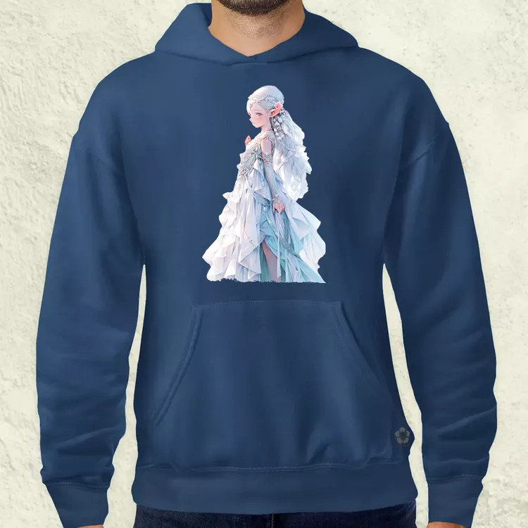 Chibi elf hercegnő v3 férfi pulóver
