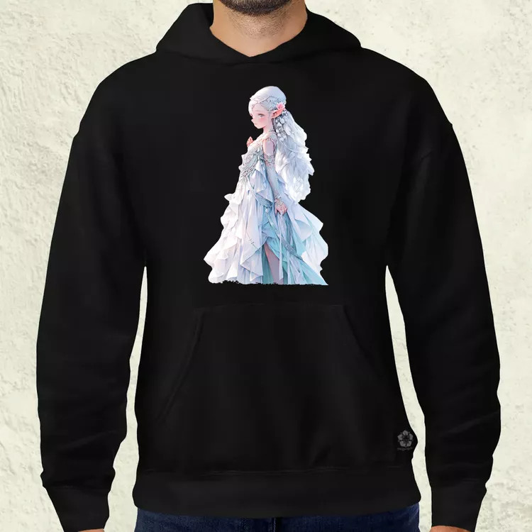 Chibi elf hercegnő v3 férfi pulóver