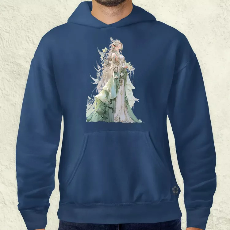 Chibi elf hercegnő v4 férfi pulóver