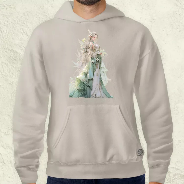 Chibi elf hercegnő v4 férfi pulóver
