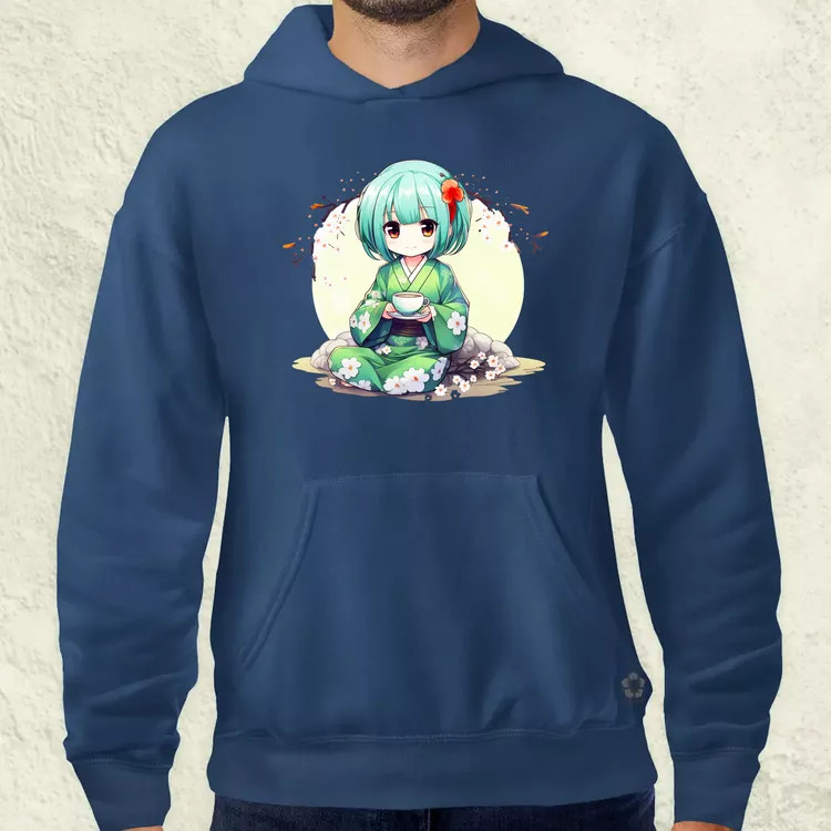 Chibi Gésa teázik v1 férfi pulóver