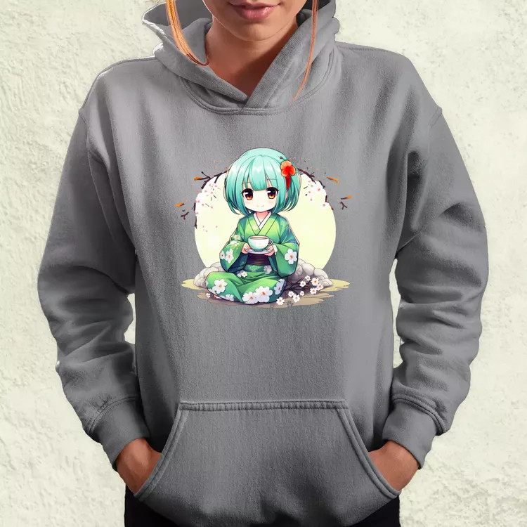 Chibi Gésa teázik v1 női pulóver