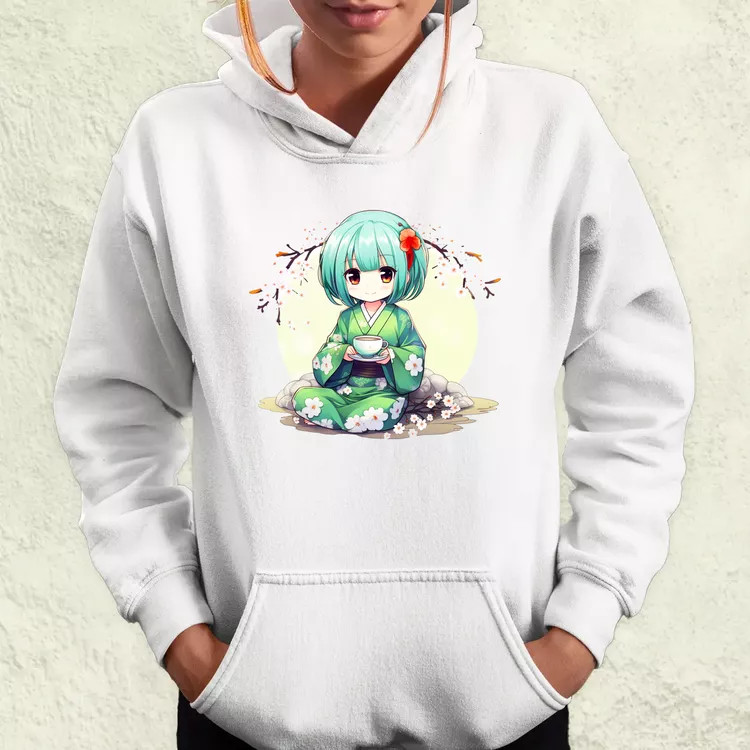 Chibi Gésa teázik v1 női pulóver