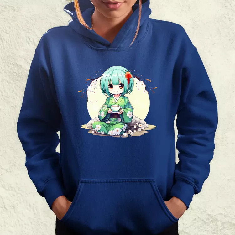 Chibi Gésa teázik v1 női pulóver