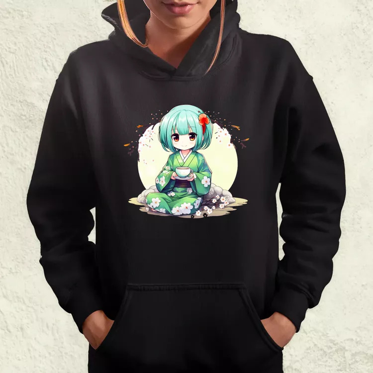 Chibi Gésa teázik v1 női pulóver