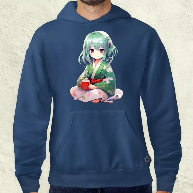 Chibi Gésa teázik v2 férfi pulóver
