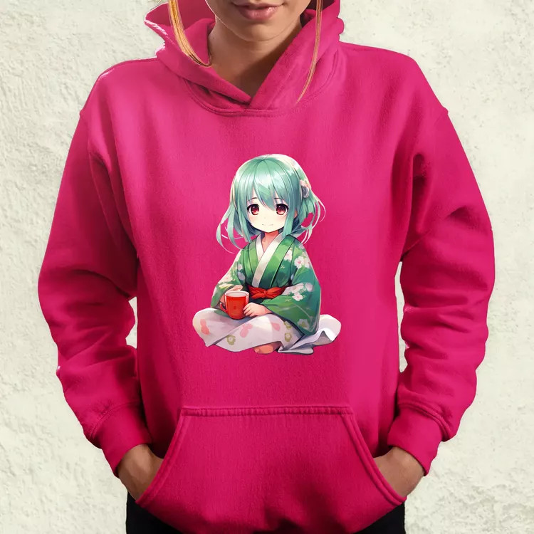 Chibi Gésa teázik v2 női pulóver