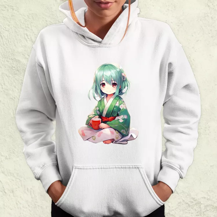 Chibi Gésa teázik v2 női pulóver