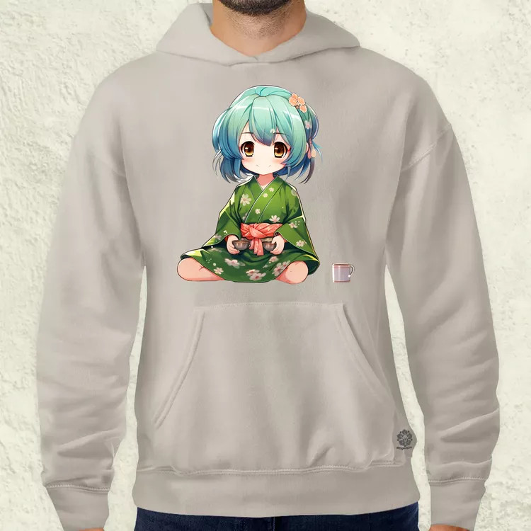 Chibi Gésa teázik v3 férfi pulóver