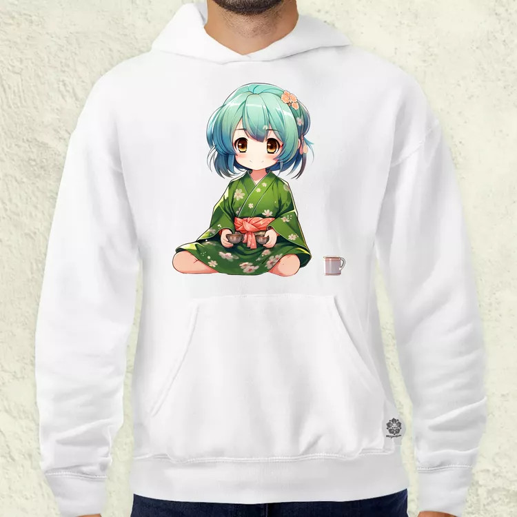Chibi Gésa teázik v3 férfi pulóver