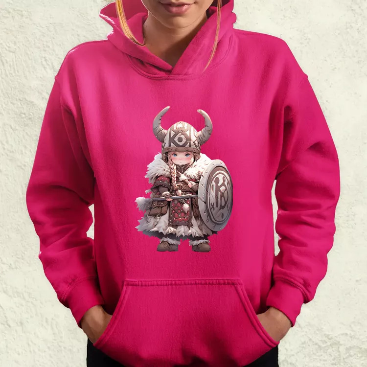 Chibi harcos leány v1 női pulóver