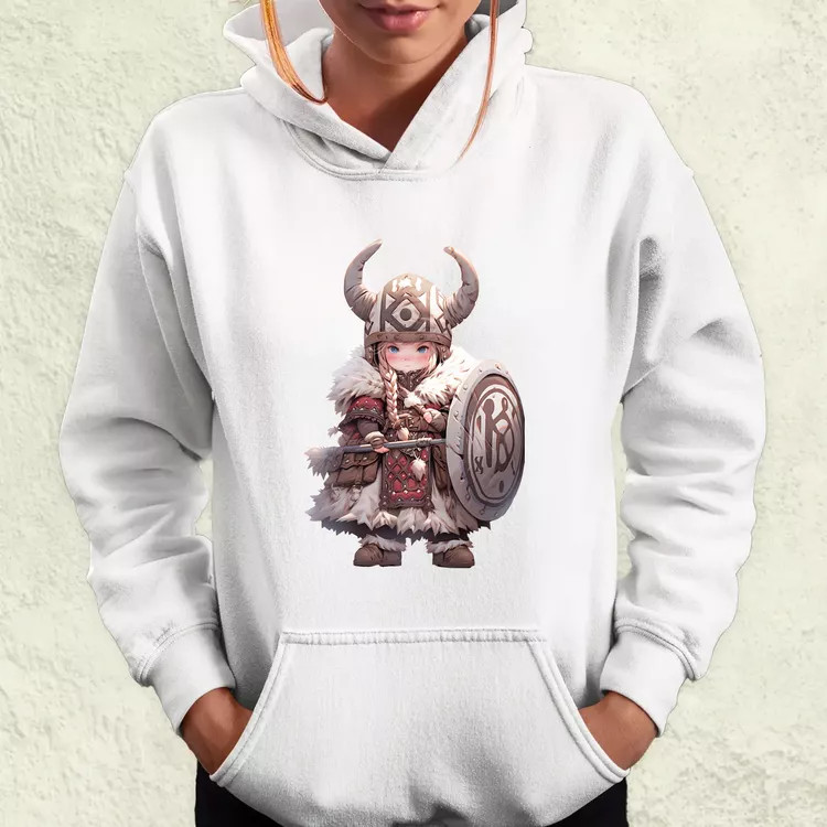 Chibi harcos leány v1 női pulóver