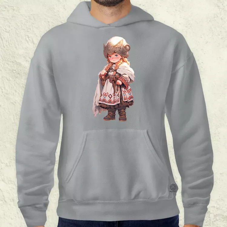 Chibi harcos leány v2 férfi pulóver