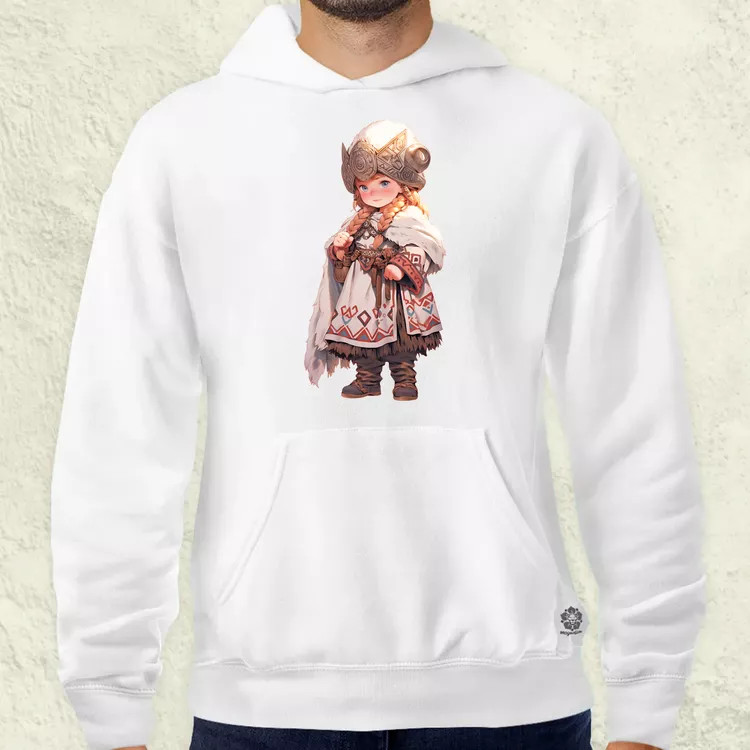 Chibi harcos leány v2 férfi pulóver