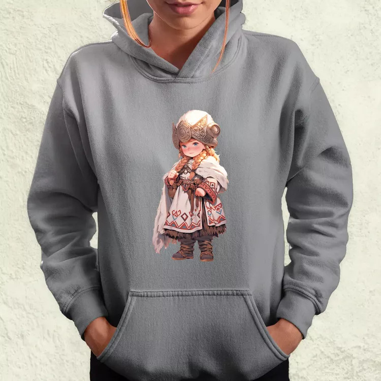 Chibi harcos leány v2 női pulóver