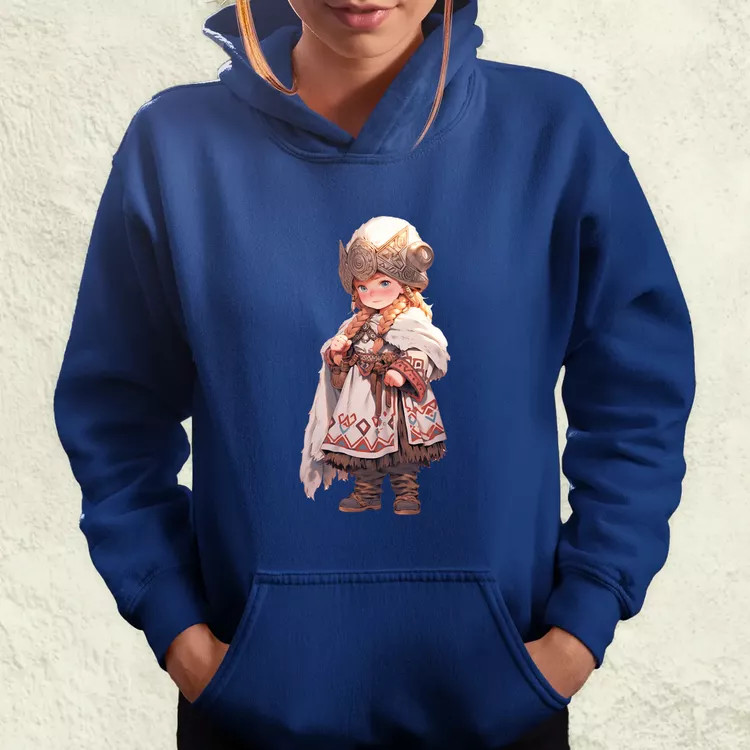 Chibi harcos leány v2 női pulóver